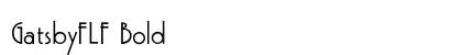GatsbyFLF Bold preview