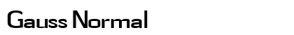 Gauss Normal Preview