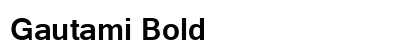 Gautami Bold preview