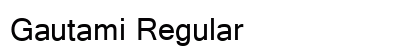 Gautami Regular Preview
