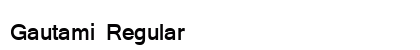 Gautami Regular Preview