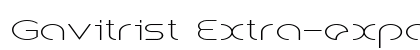 Gavitrist Extra-expanded Regular Preview