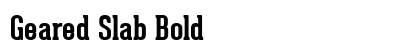 Geared Slab Bold preview