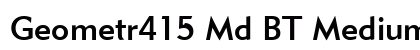 Geometr415 Md BT Medium Preview