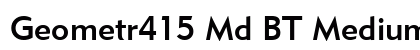 Geometr415 Md BT Medium Preview