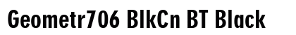 Geometr706 BlkCn BT Black preview