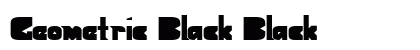 Geometric Black Black preview