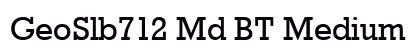 GeoSlb712 Md BT Medium Preview