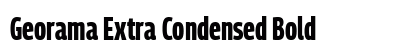 Georama Extra Condensed Bold preview