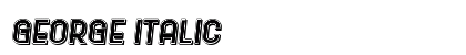 George Italic preview