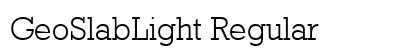 GeoSlabLight Regular preview