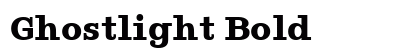Ghostlight Bold preview