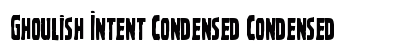 Ghoulish Intent Condensed Condensed preview