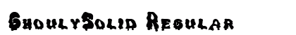 GhoulySolid Regular Preview