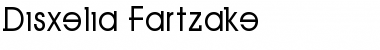 Disxelia Fartzake Font