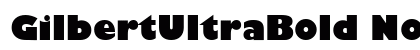 GilbertUltraBold Normal preview