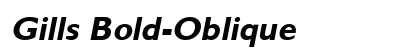 Gills Bold-Oblique Preview