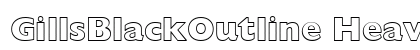 GillsBlackOutline Heavy preview