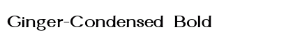 Ginger-Condensed Bold preview