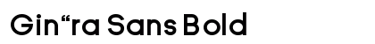 Gin&#65535;ra Sans Bold preview