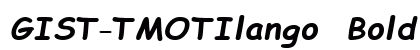 GIST-TMOTIlango Bold preview