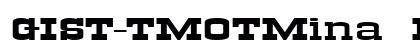 GIST-TMOTMina Bold preview