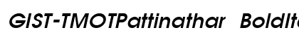 GIST-TMOTPattinathar BoldItalic Preview