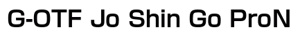 G-OTF Jo Shin Go ProN DB preview