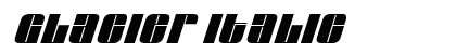 Glacier Italic Preview