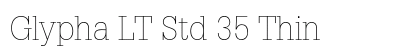 Glypha LT Std 35 Thin Preview