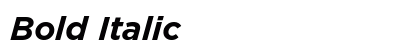 Bold Italic preview
