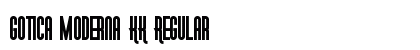 Gotica Moderna KK Regular preview