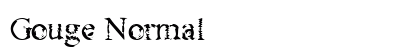 Gouge Normal Preview