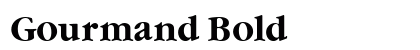 Gourmand Bold preview