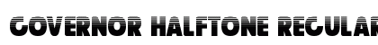 Governor Halftone Regular preview