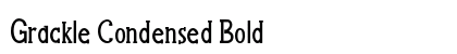 Grackle Condensed Bold Preview