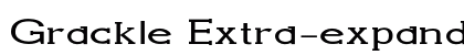 Grackle Extra-expanded Regular Preview