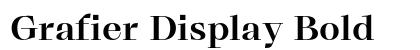 Grafier Display Bold preview