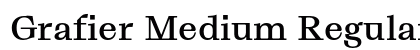 Grafier Medium Regular preview