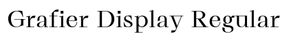 Grafier Display Regular preview