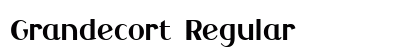 Grandecort Regular Preview