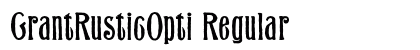 GrantRusticOpti Regular preview