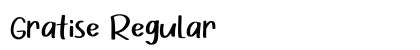 Gratise Regular preview