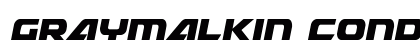 Graymalkin Condensed Condensed preview