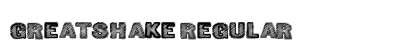 GreatShake Regular preview