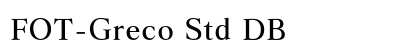 FOT-Greco Std DB preview