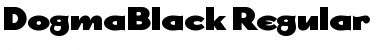 Download DogmaBlack Font