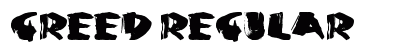 Greed Regular preview