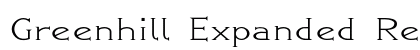 Greenhill Expanded Regular Preview