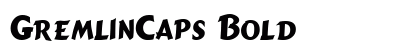 GremlinCaps Bold Preview